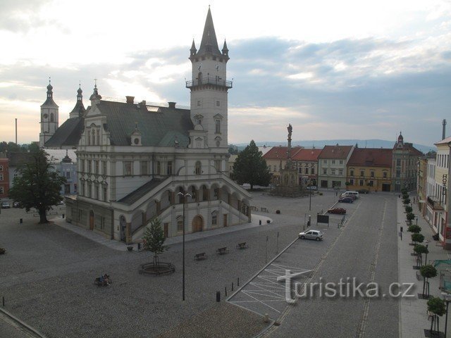 Rathaus von Unic - Foto von der Webcam