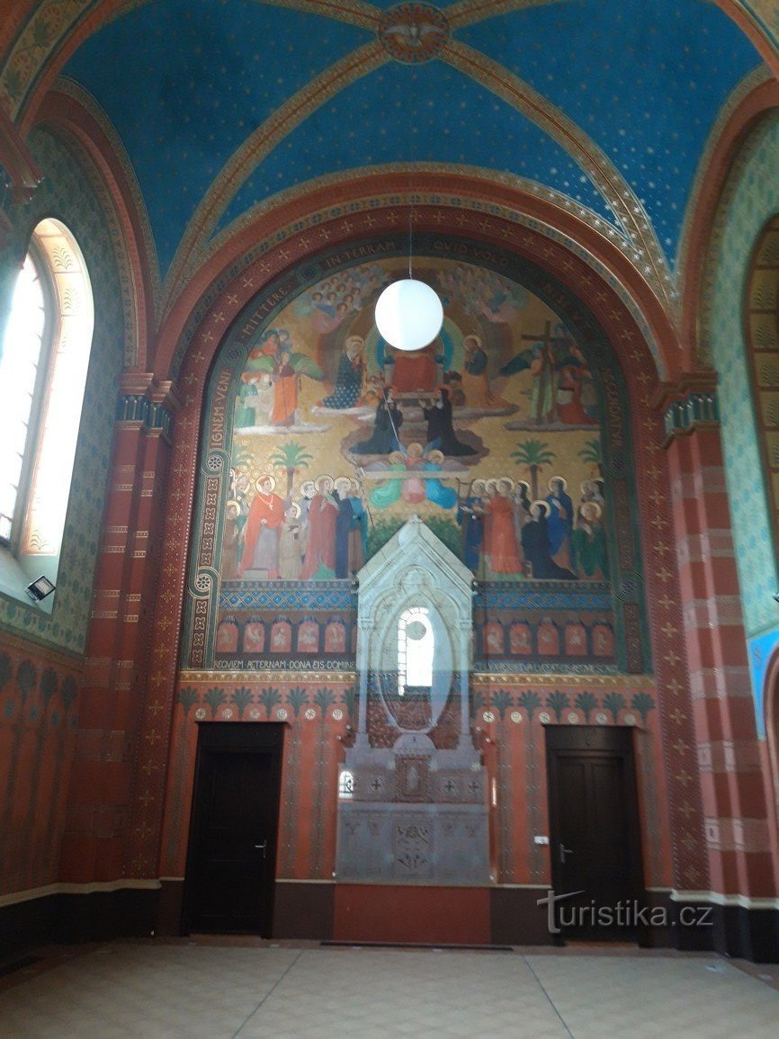 La singular Capilla de Beuron en el Balneario de Teplice