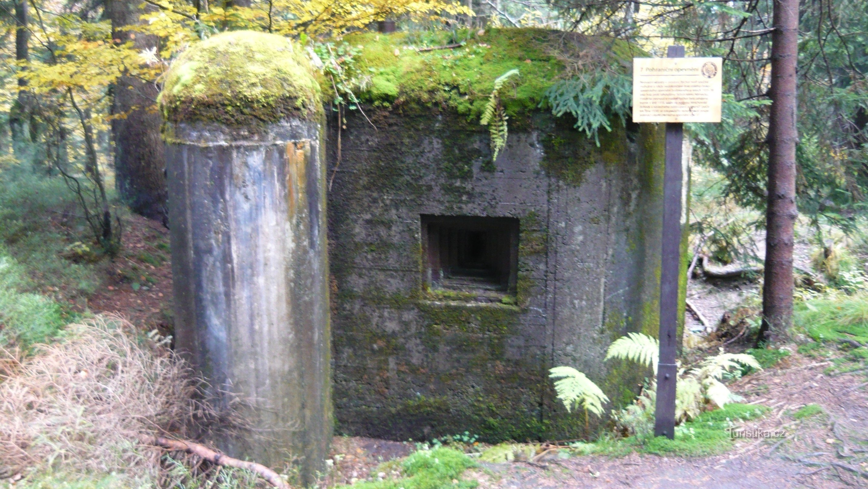 Tronçon de fortification légère Z1 Rychory