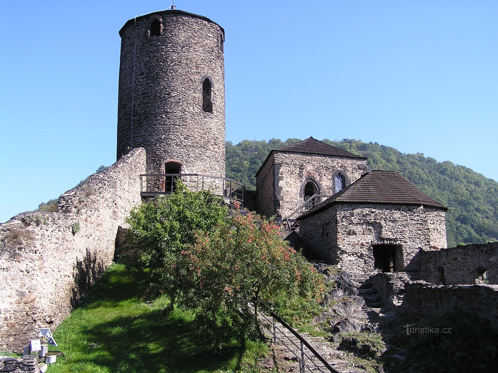 Ústí nad Labem - Lâu đài Střekov