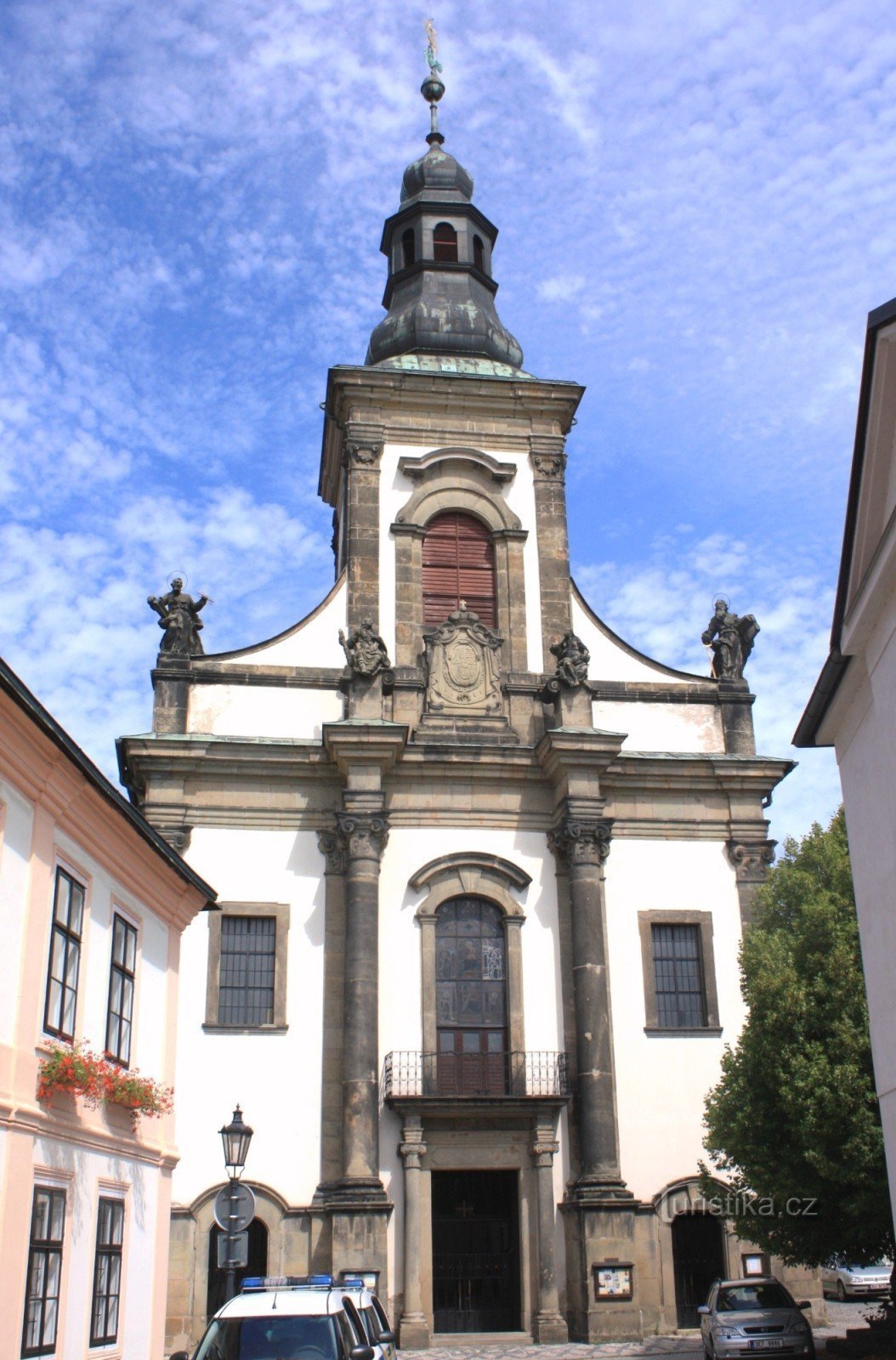 Ústí nad Orlicí - Kerk van de Hemelvaart van de Maagd Maria