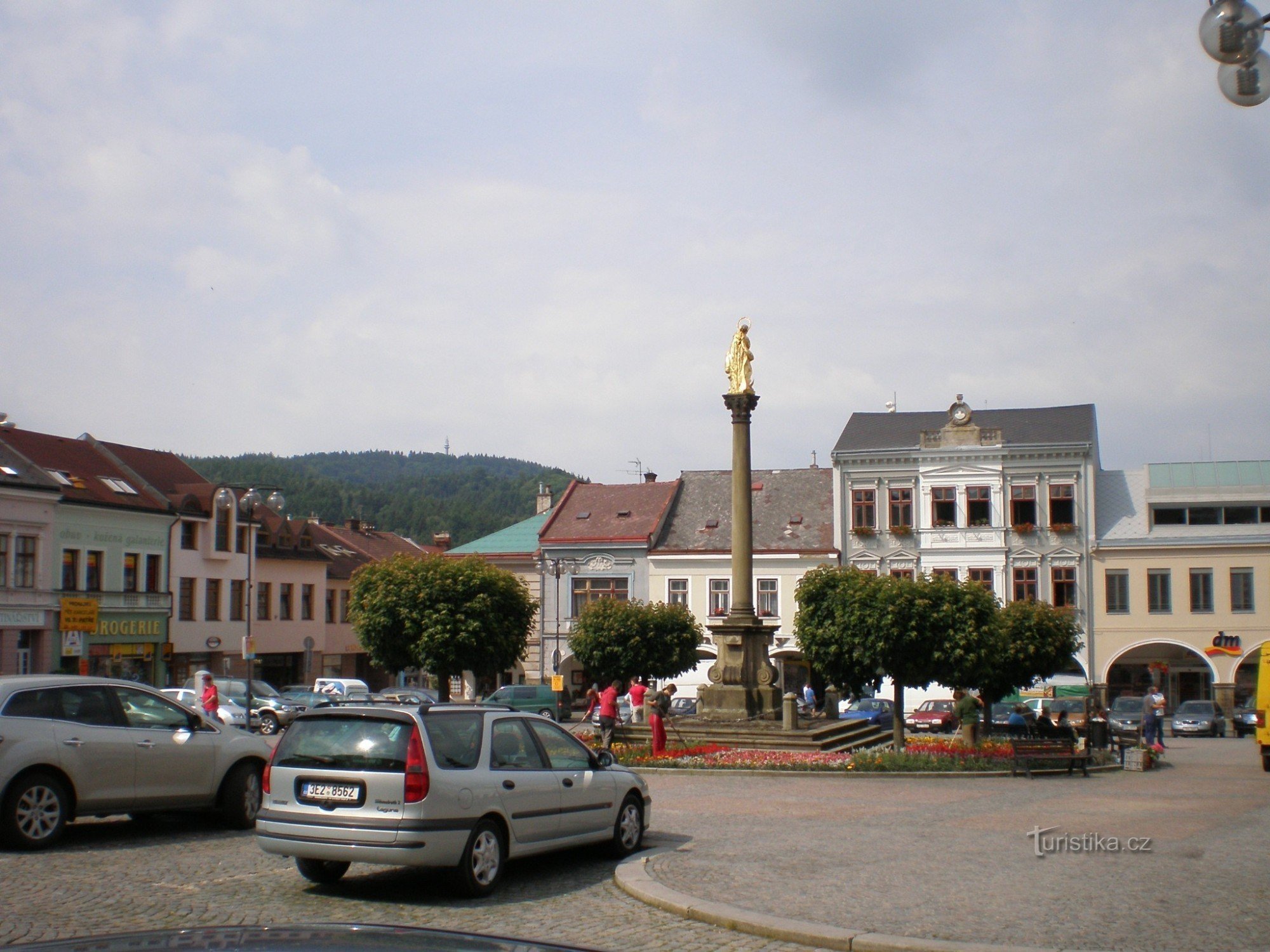 Ústí nad Orlicí - Praça da Paz