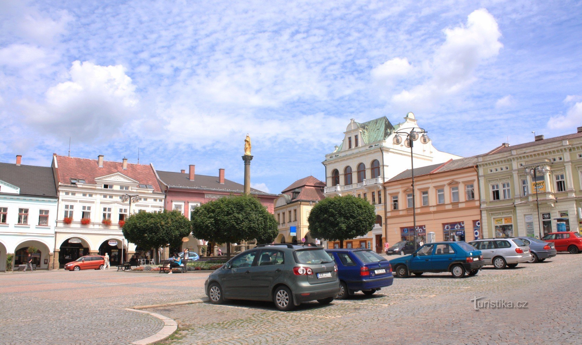 Ústí nad orlicí - Mírové náměstí