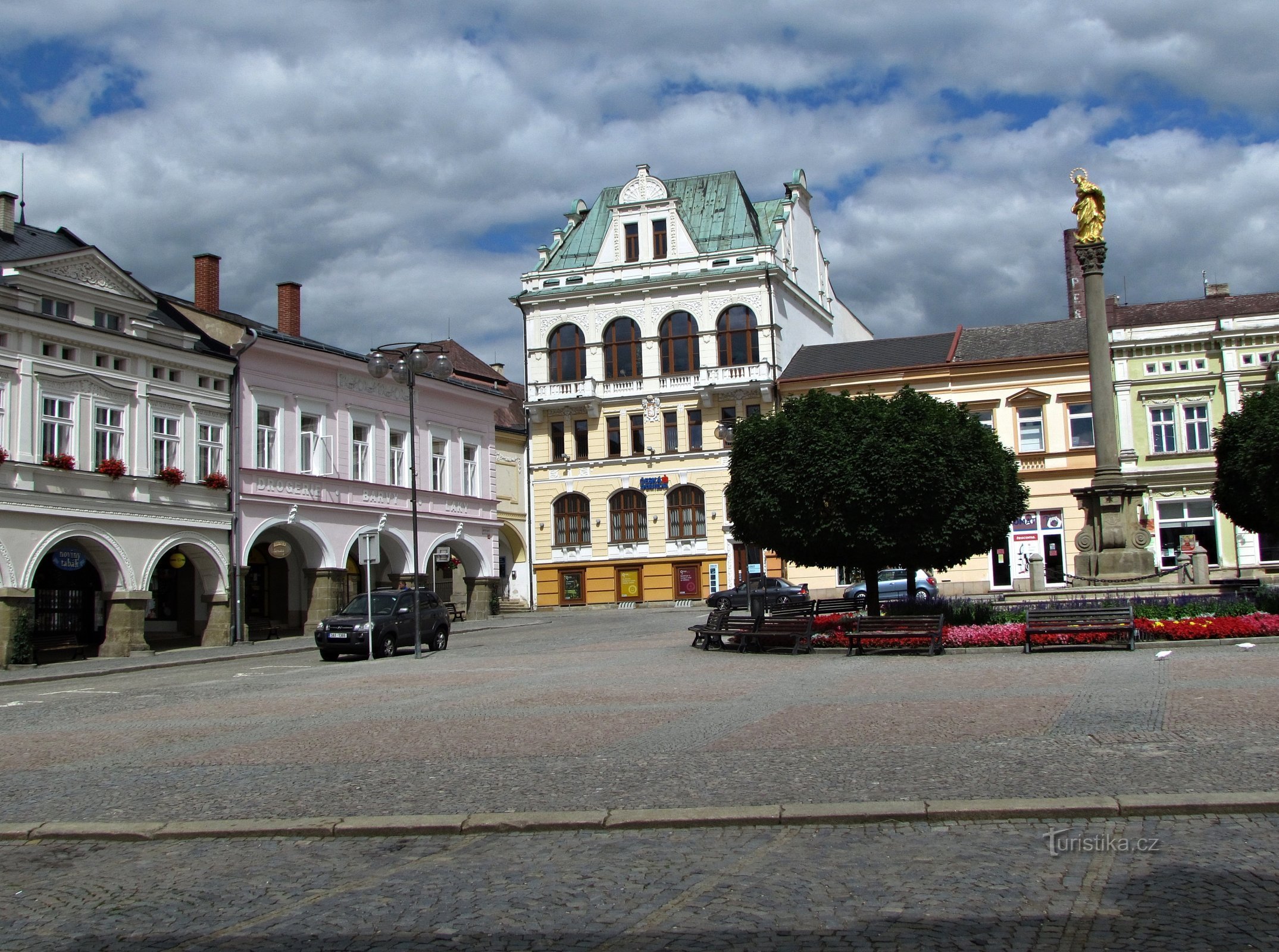 Ústí nad Orlicí - the most beautiful city market