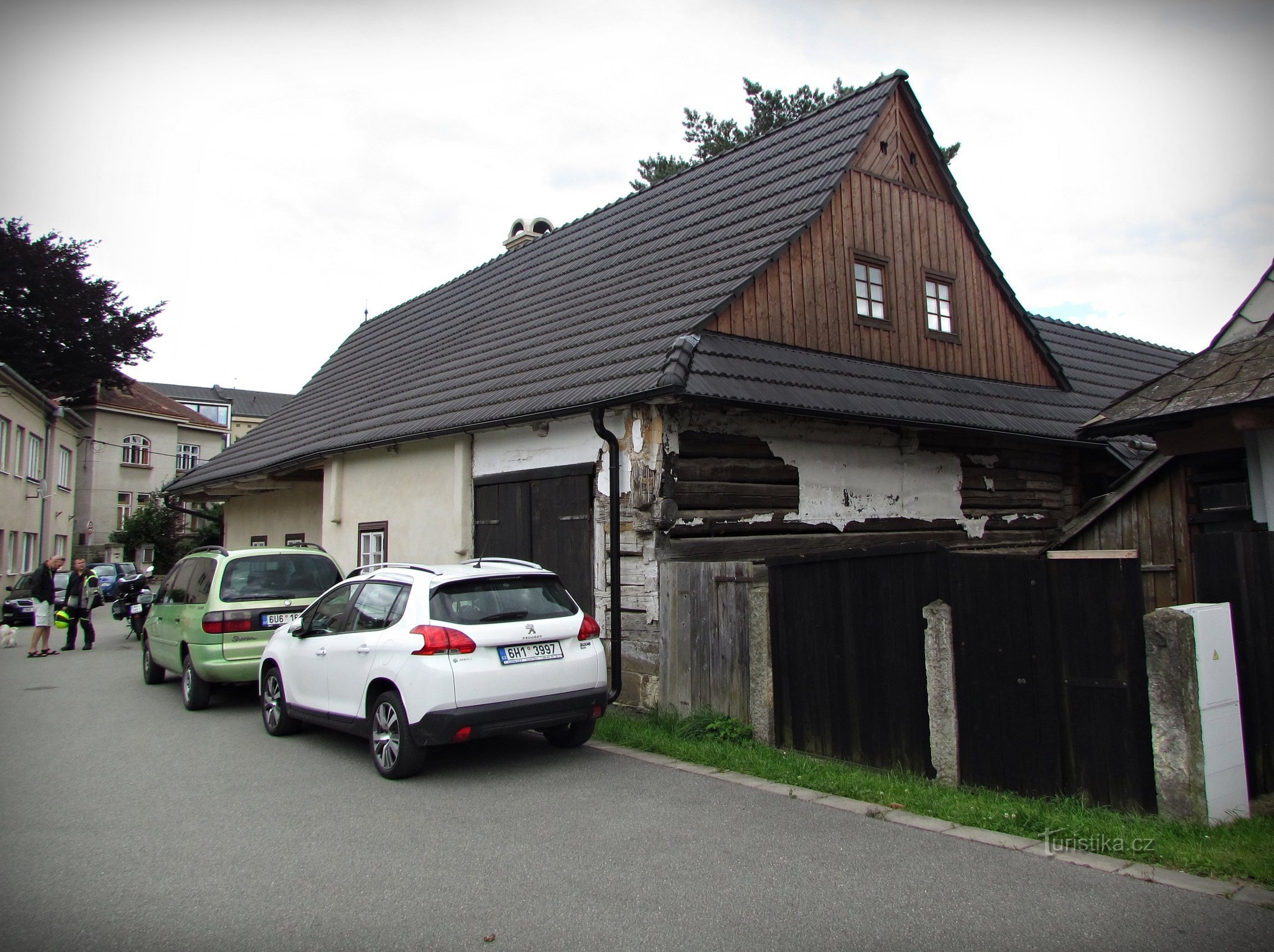 Ústí nad Orlicí - un conjunto de casas de tejido