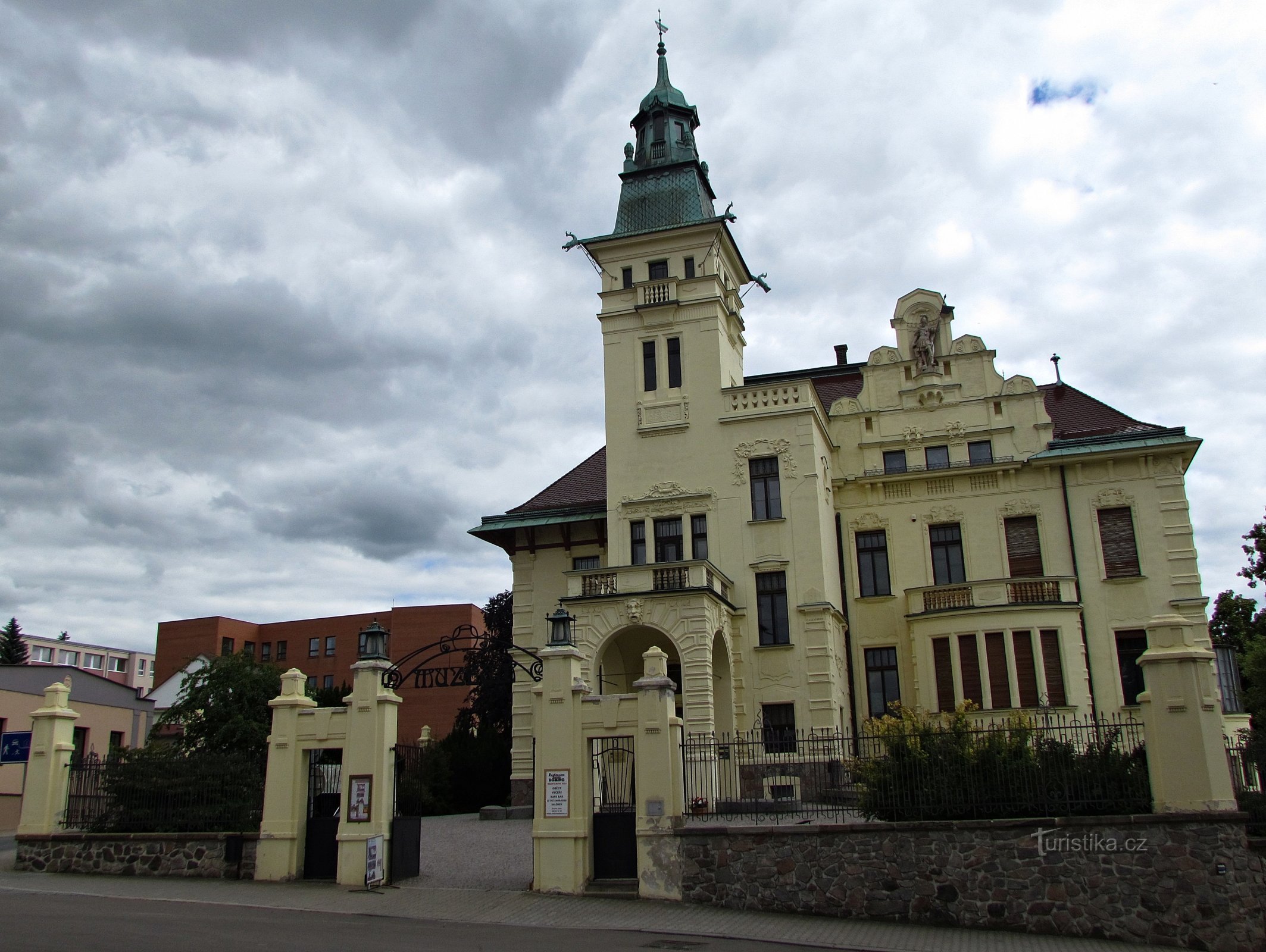 Ústí nad Orlicí - la villa del più grande uomo d'affari