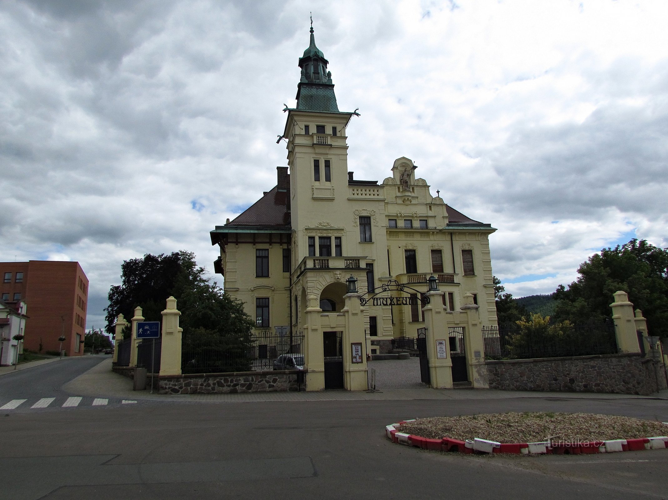 Ústí nad Orlicí - la villa del più grande uomo d'affari