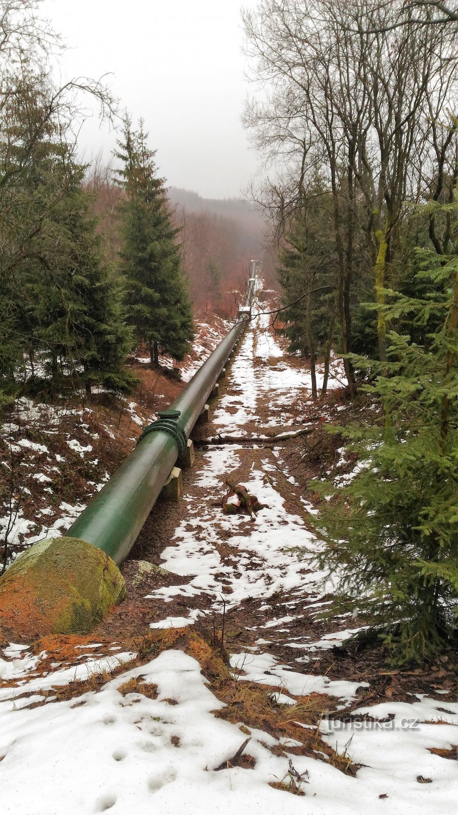 La bocca dei tunnel di pressione.