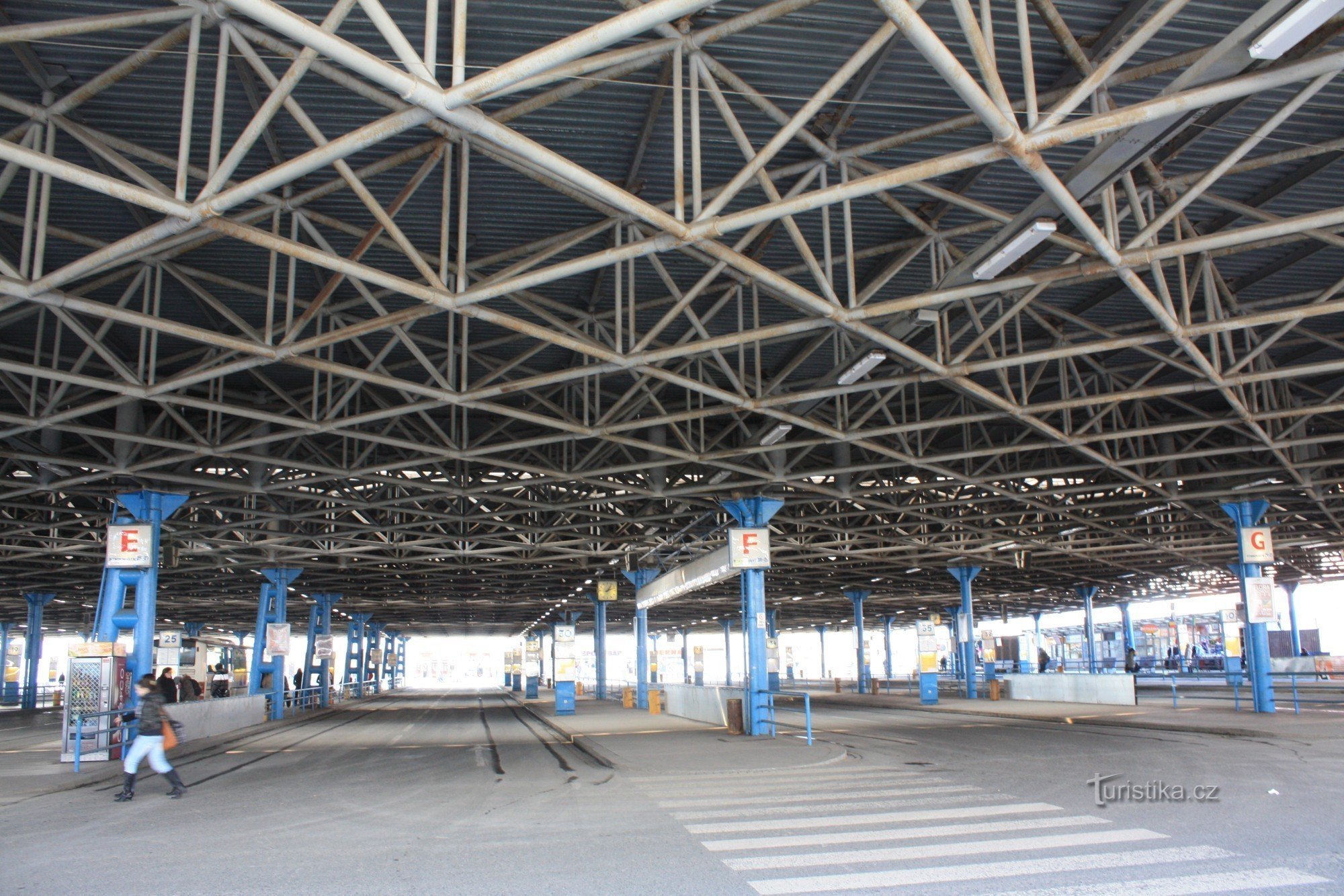 Central bus station Zvonařka in 2012