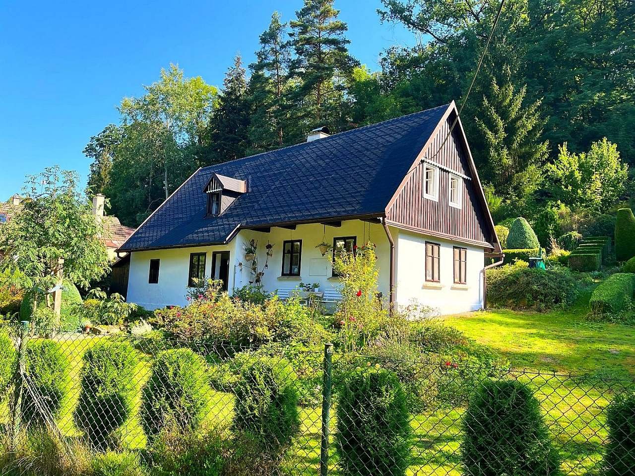 En mysig stuga nära barockanläggningen Kuks