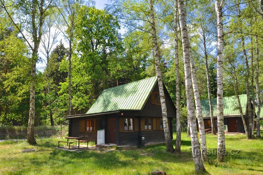 In der Wahl 4camping Camp des Jahres 2018 gewannen Camp und Hütten Stříbrný rybník