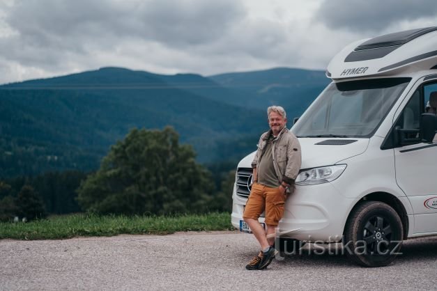 Dans une caravane à travers la République Tchèque