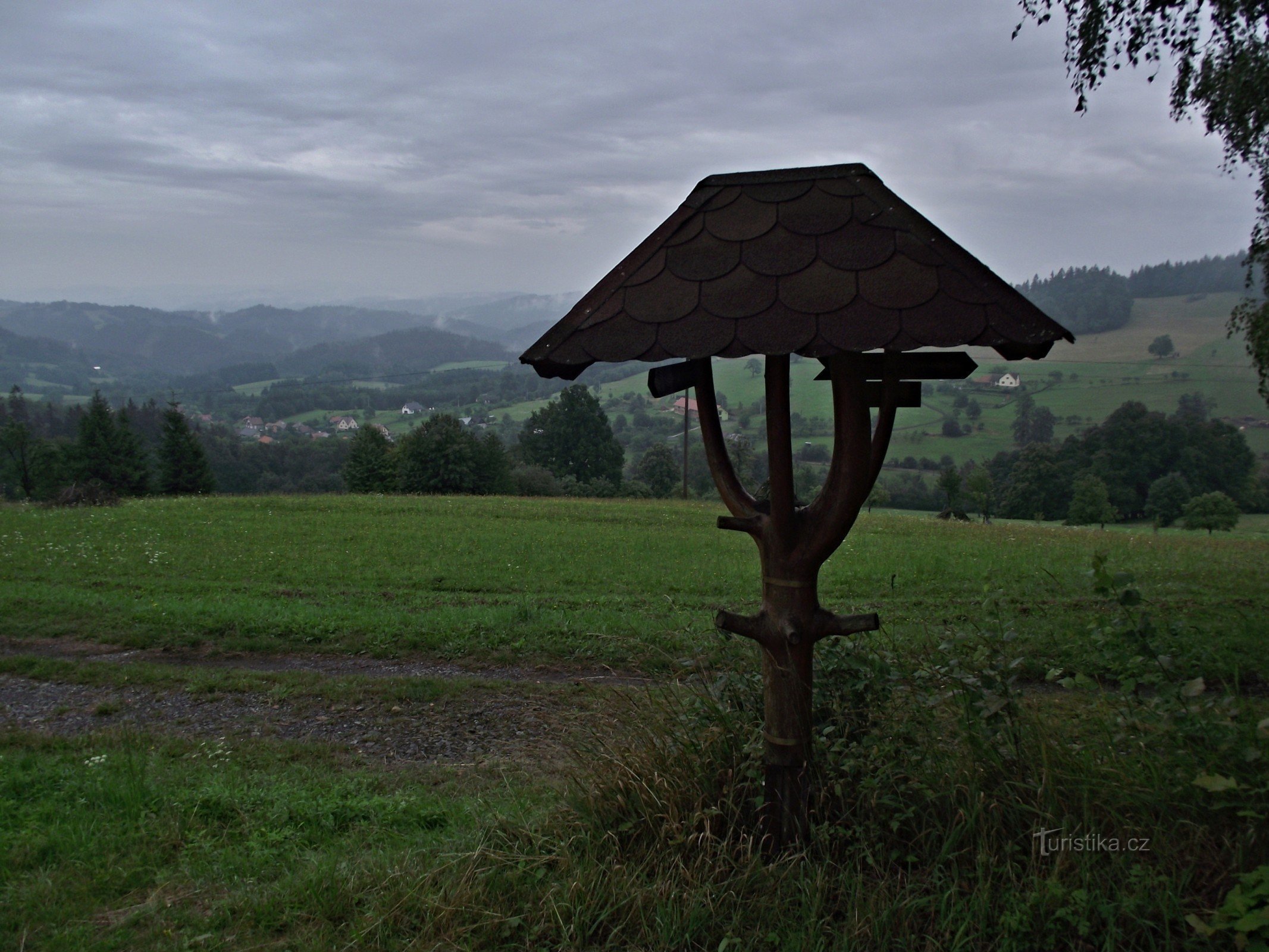 na wzgórzach nad Pozděchov