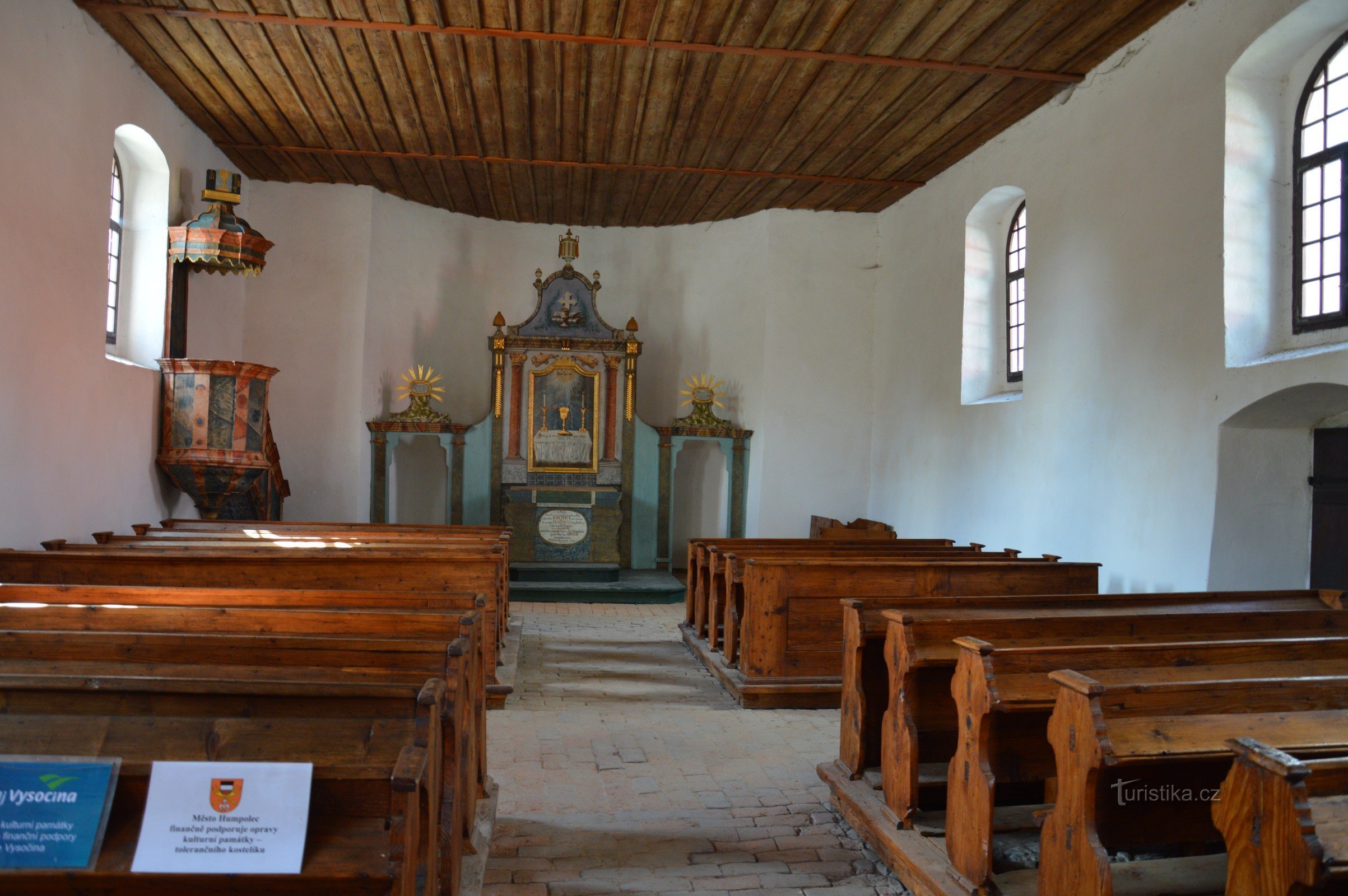 en la iglesia