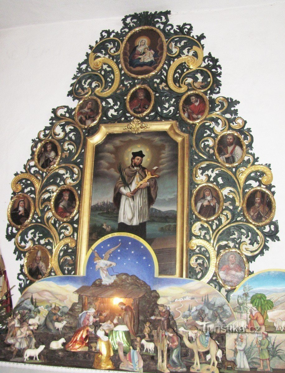 En la iglesia de St. Nicolás