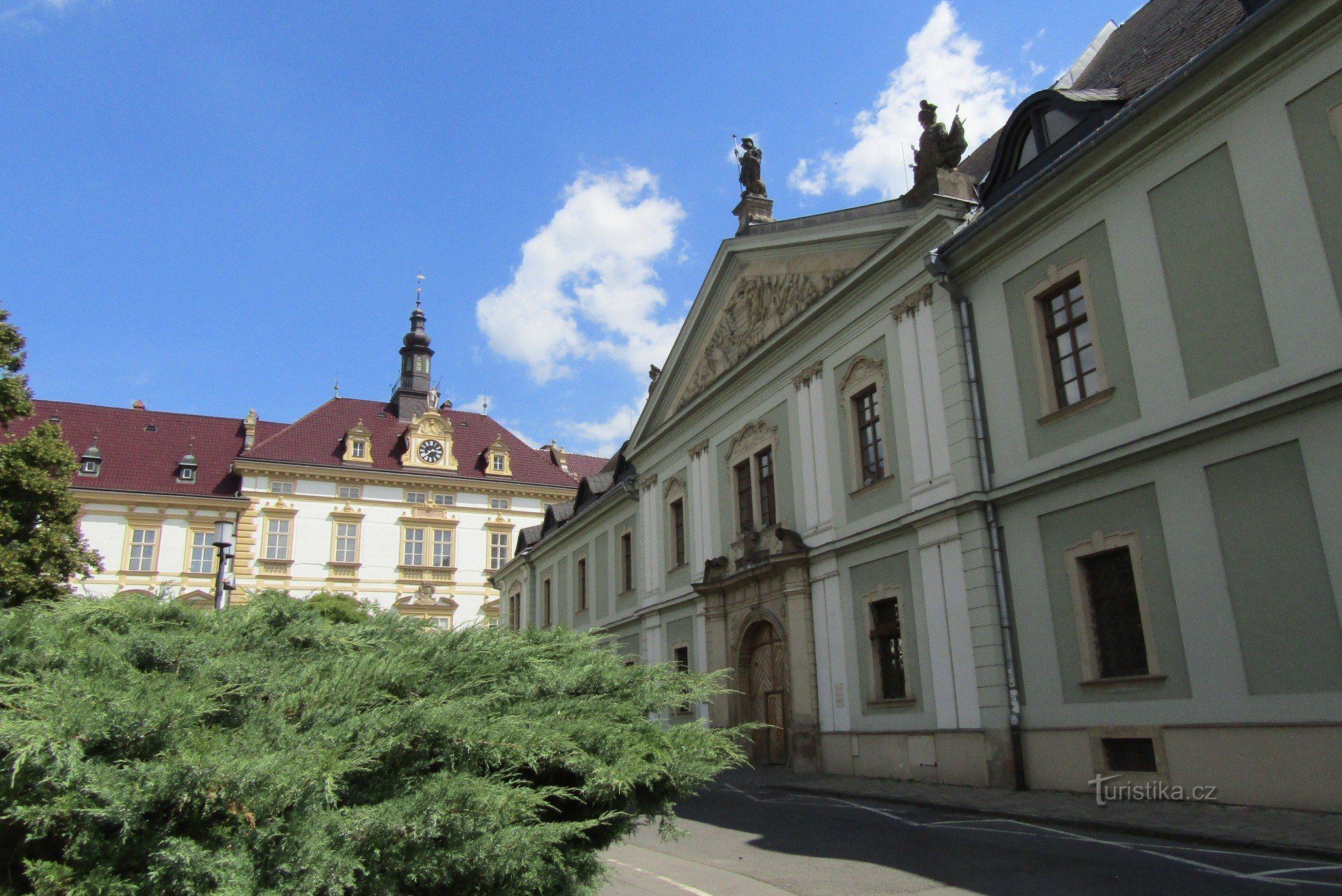 I storbyen Hané - byen Olomouc