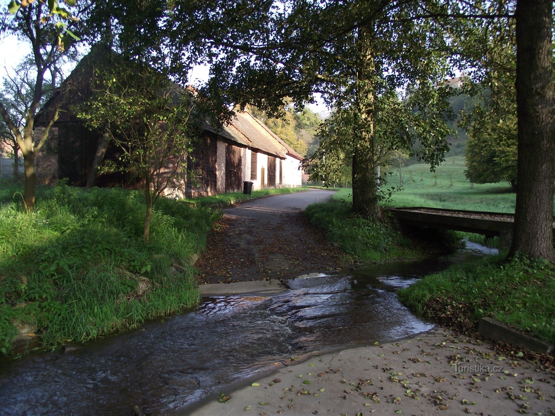 im Dorf Lubě