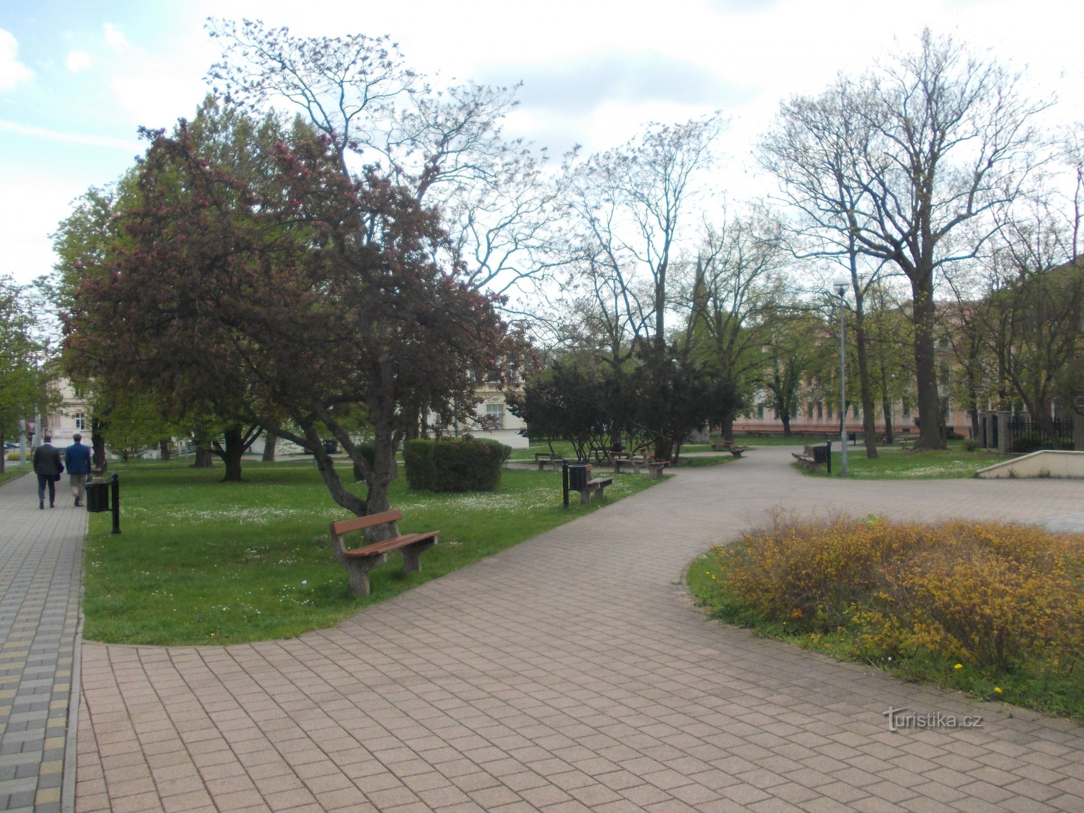 in het Milady Horáková-park