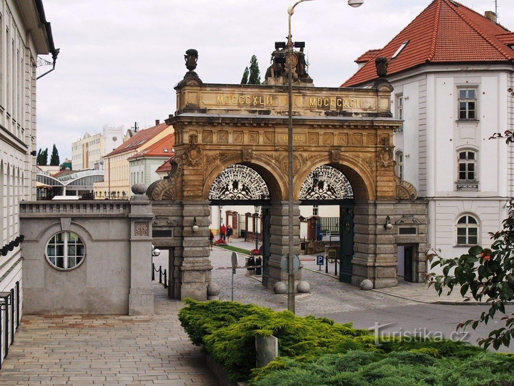 In the Prazdroj brewery