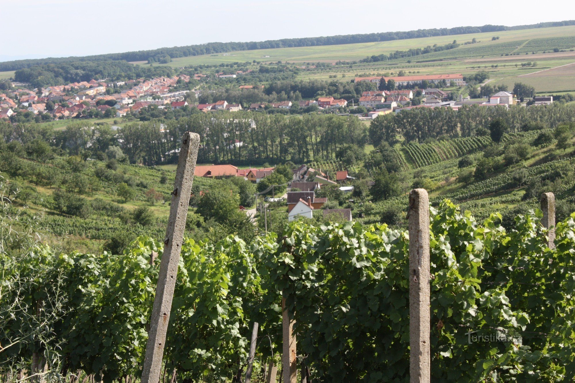 Em primeiro plano de Mutěnická bóda