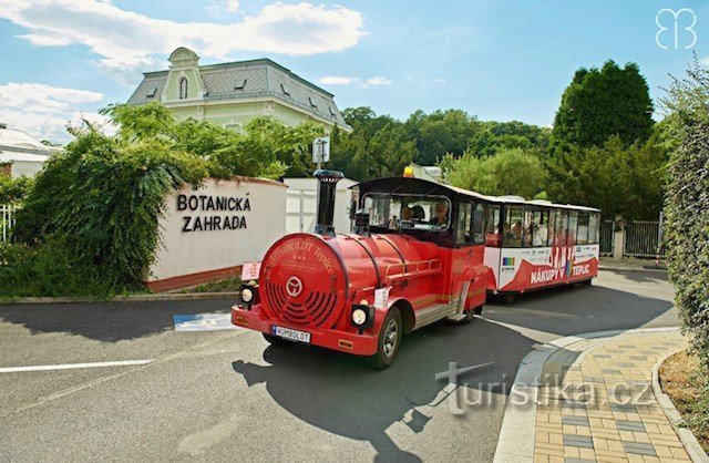 A Teplice in treno fino all'orto botanico.