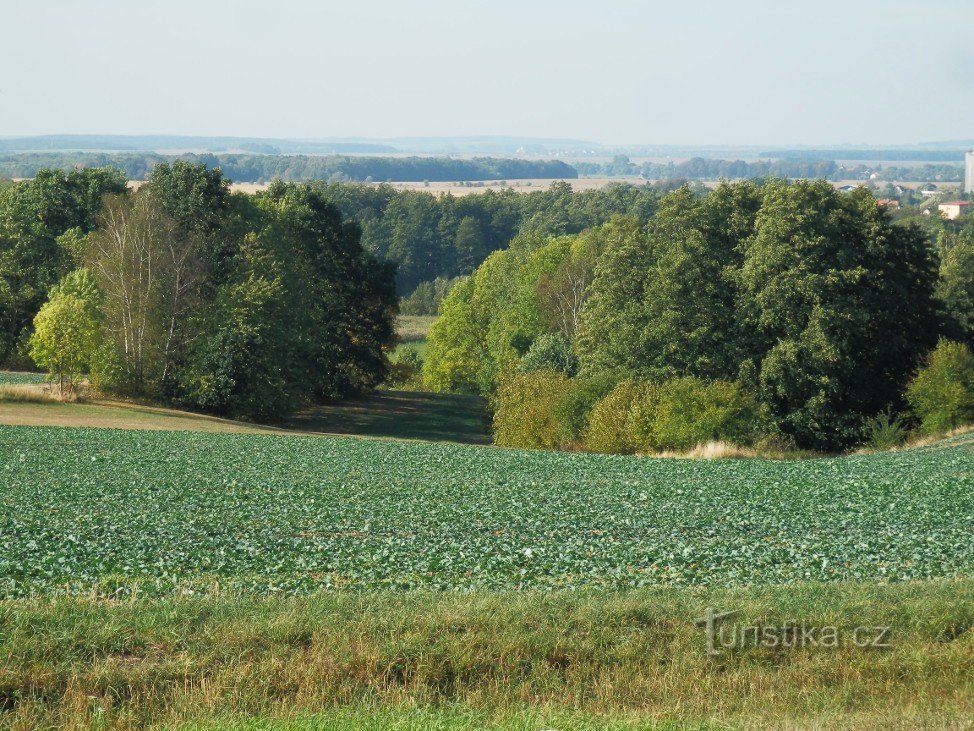 Hlásek est situé dans ce trou