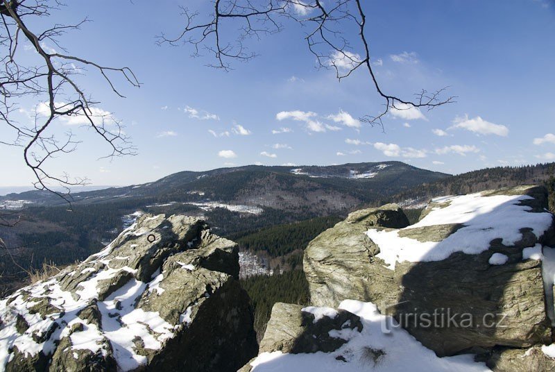 No inverno de Rabštejn