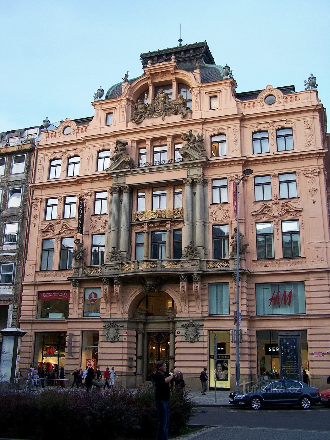 Quảng trường Wenceslas 19 - Cung điện Tân Baroque
