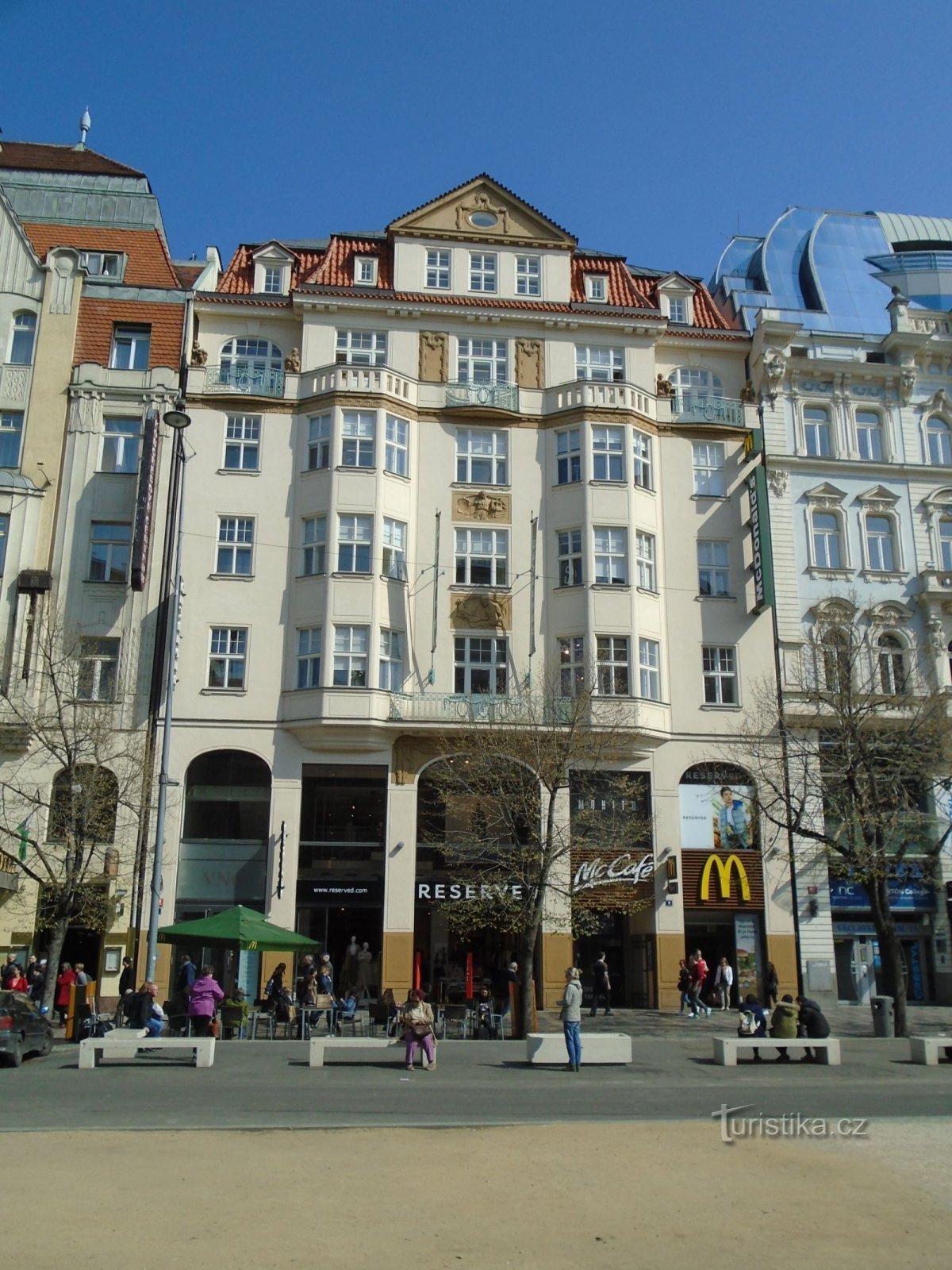 Václavské náměstí čp. 838 (Praha, 1.4.2019)