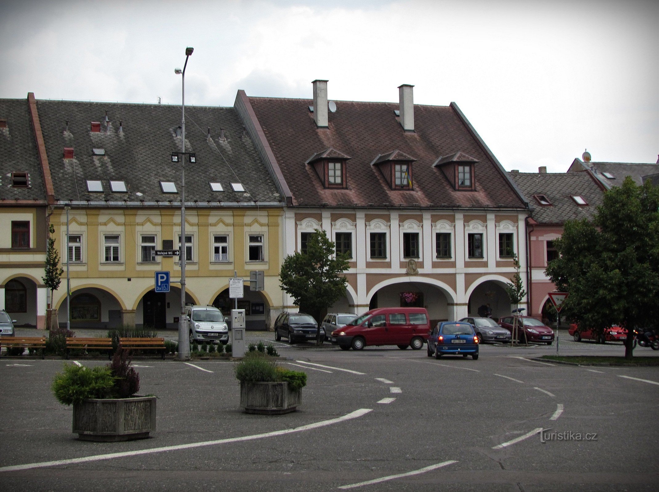 Wenceslas Square in Letohrad