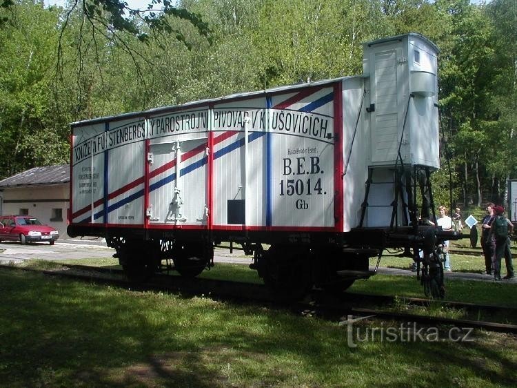 wagon pour le transport de la bière