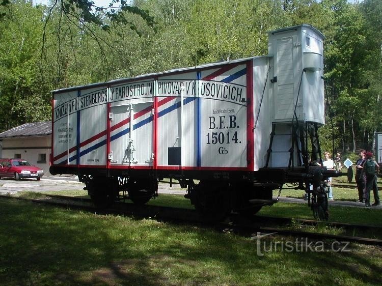 vagão para transporte de cerveja