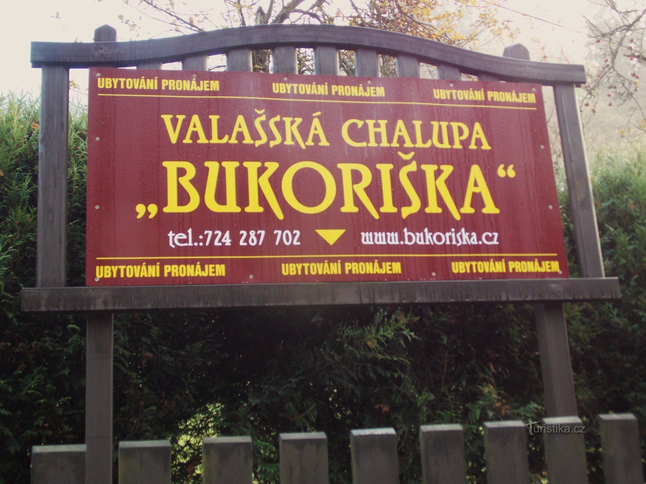瓦拉几亚小屋 - Bukoriška - Velké Karlovice 的住宿