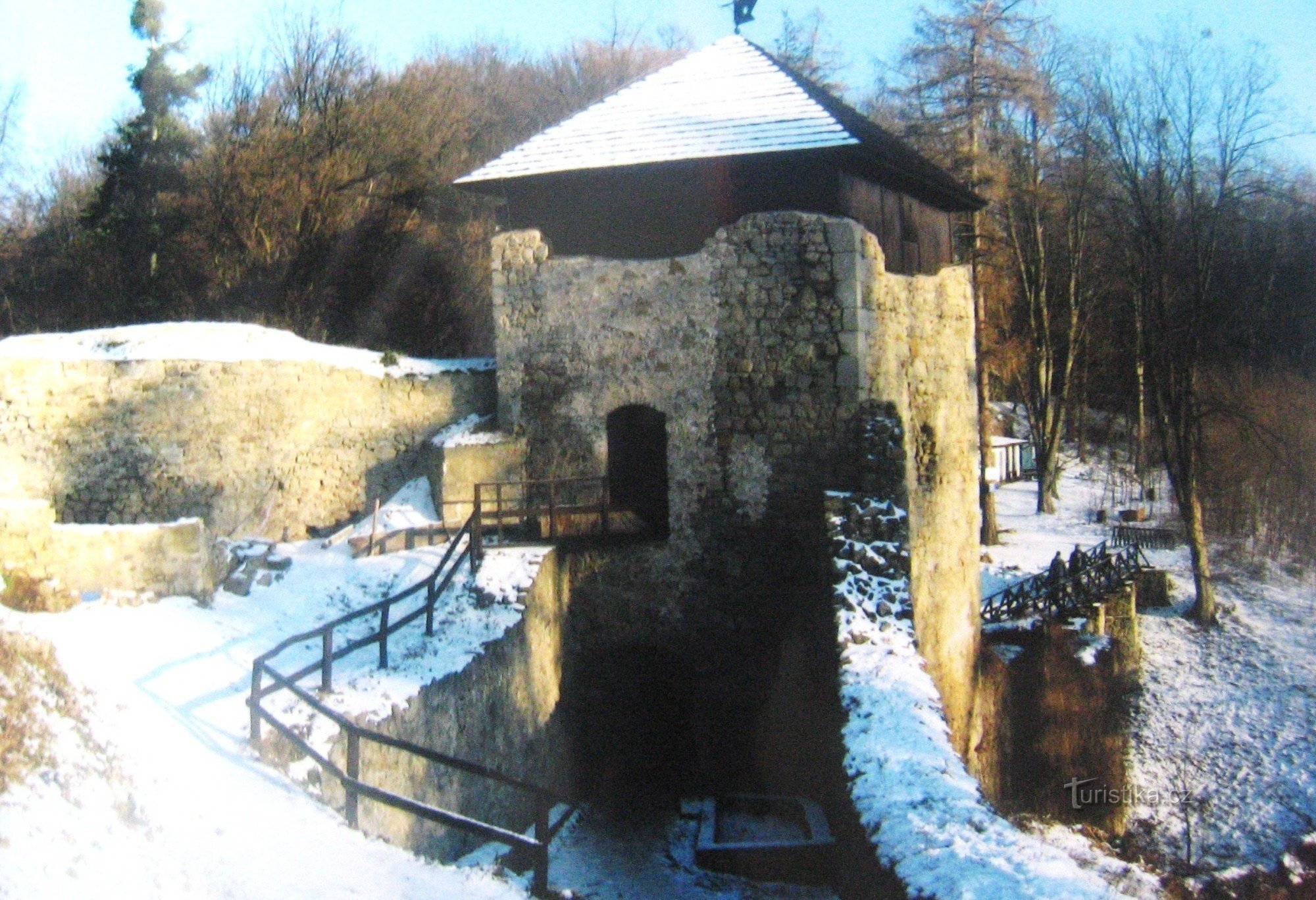 Hiver valaque au château de Lukovo