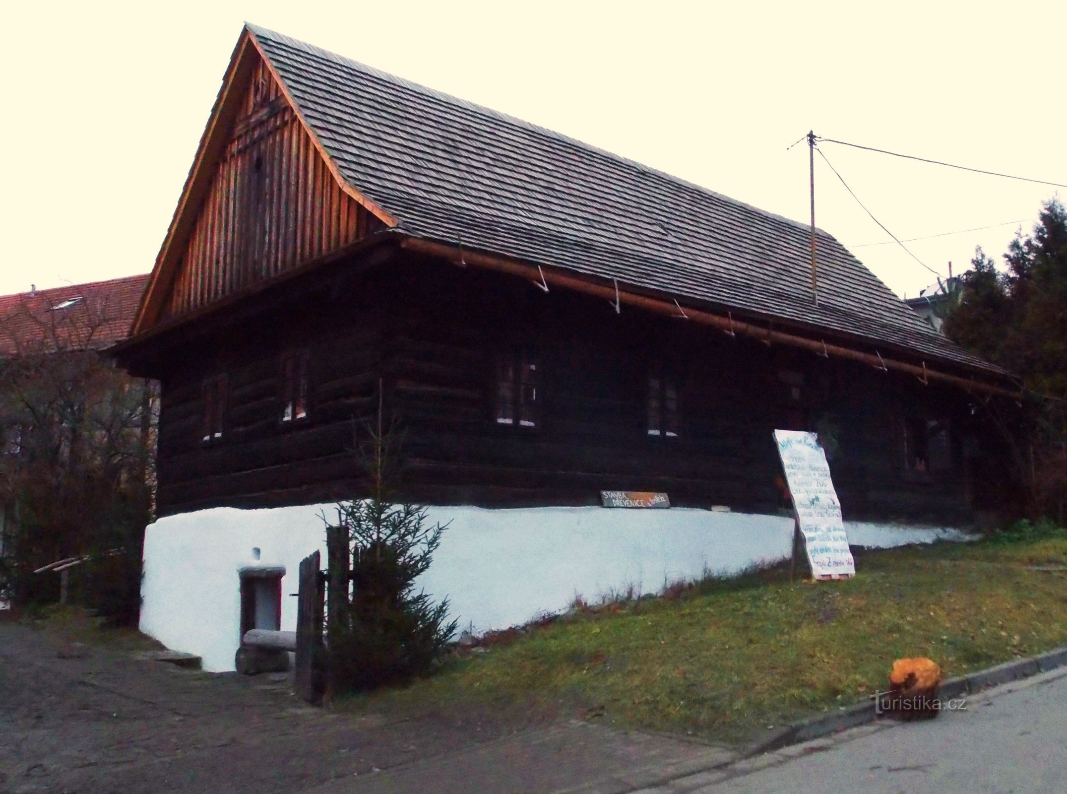 Case di legno valacchi a Valašské Klobouky