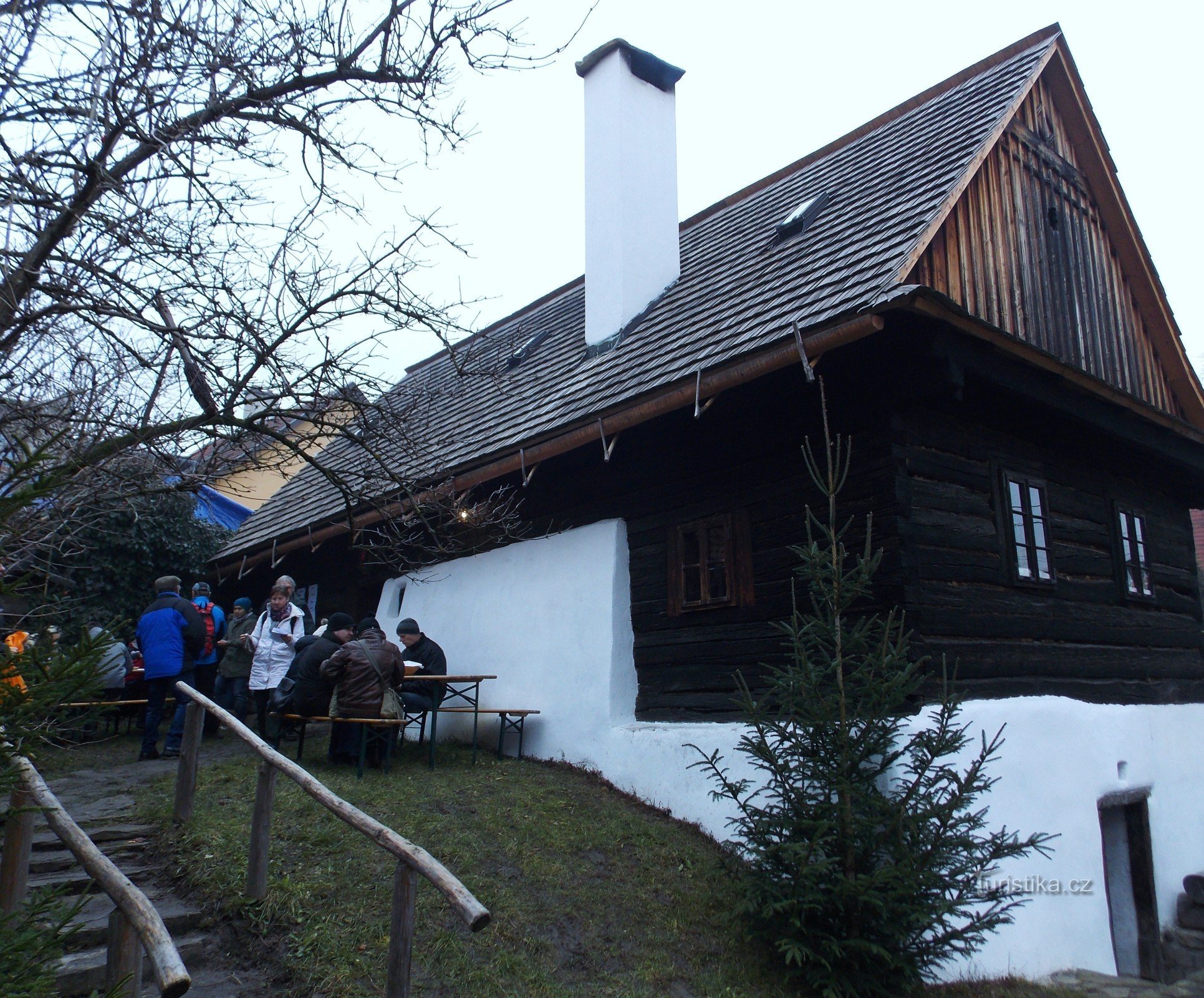 Wallachiska trähus i Valašské Klobouky