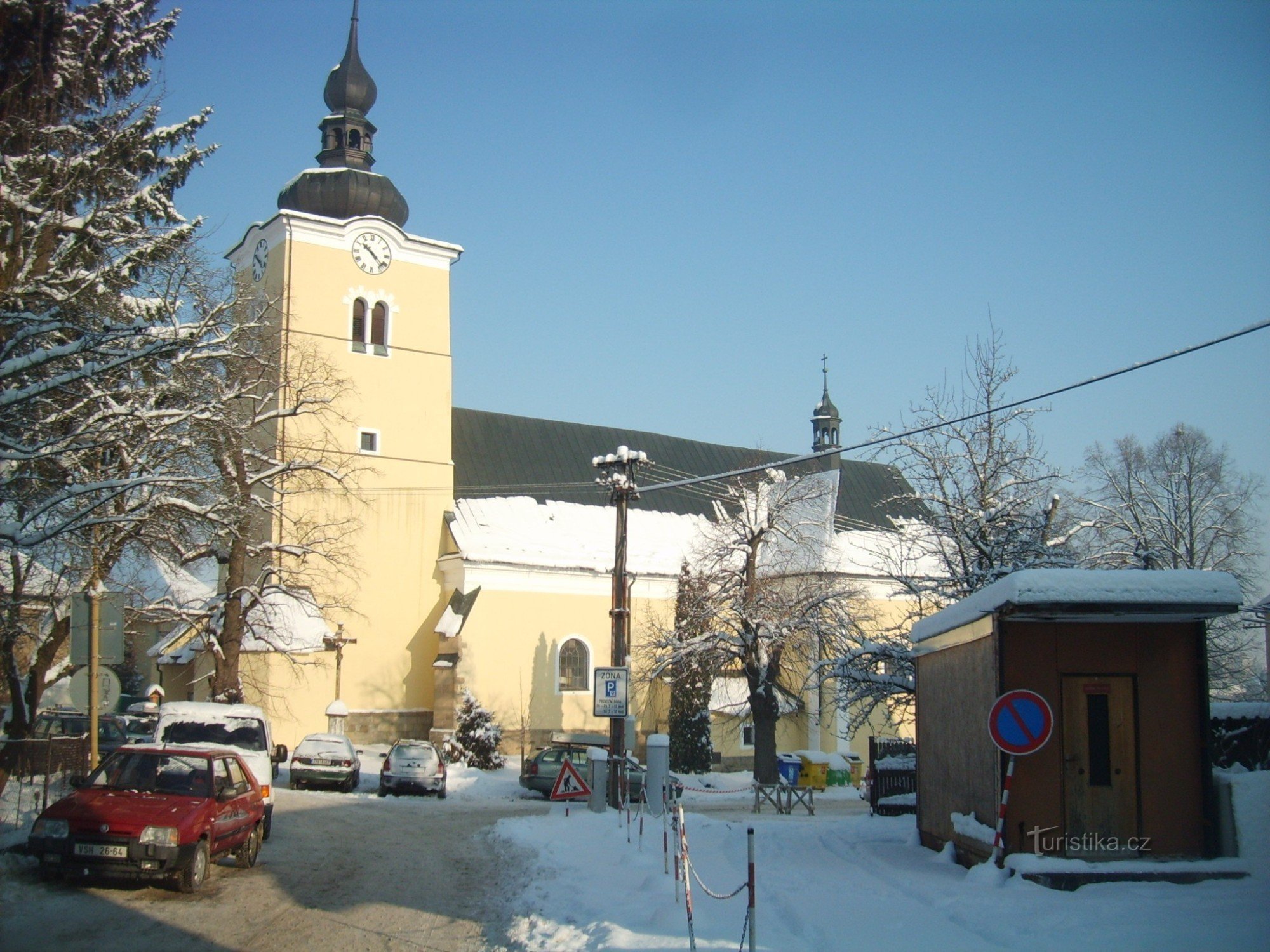 Walachische Hüte - Kirche