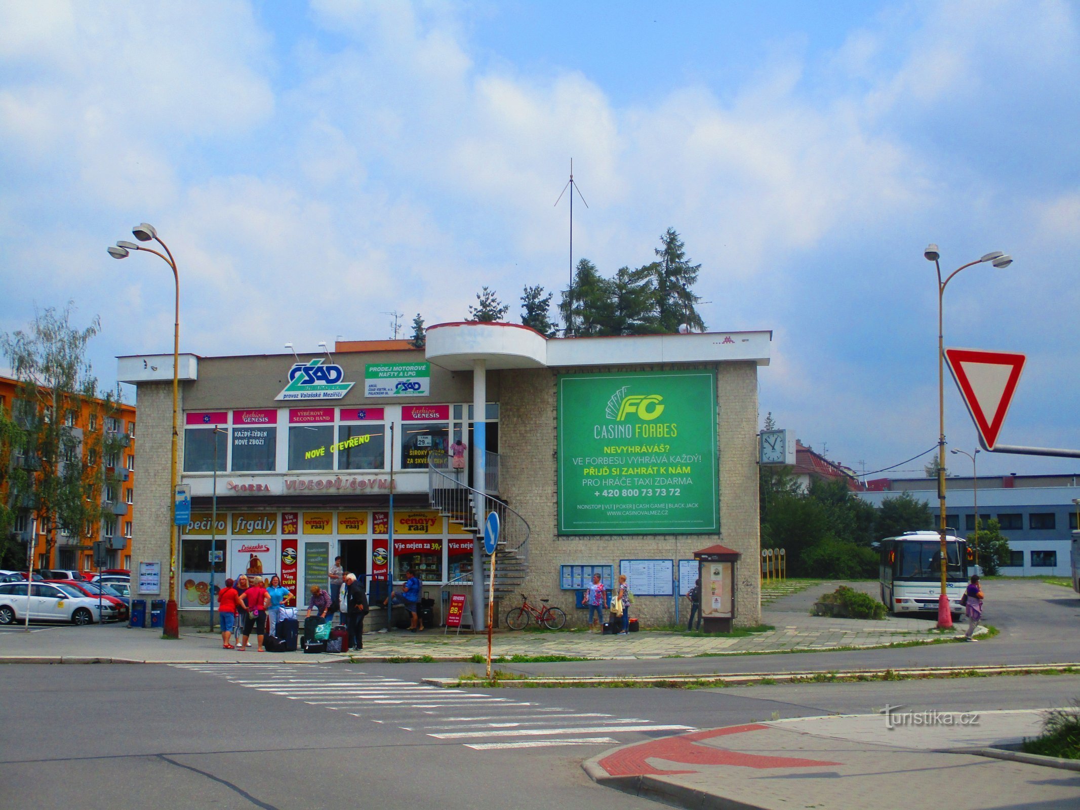 Valašské Meziříčí - autobusni kolodvor