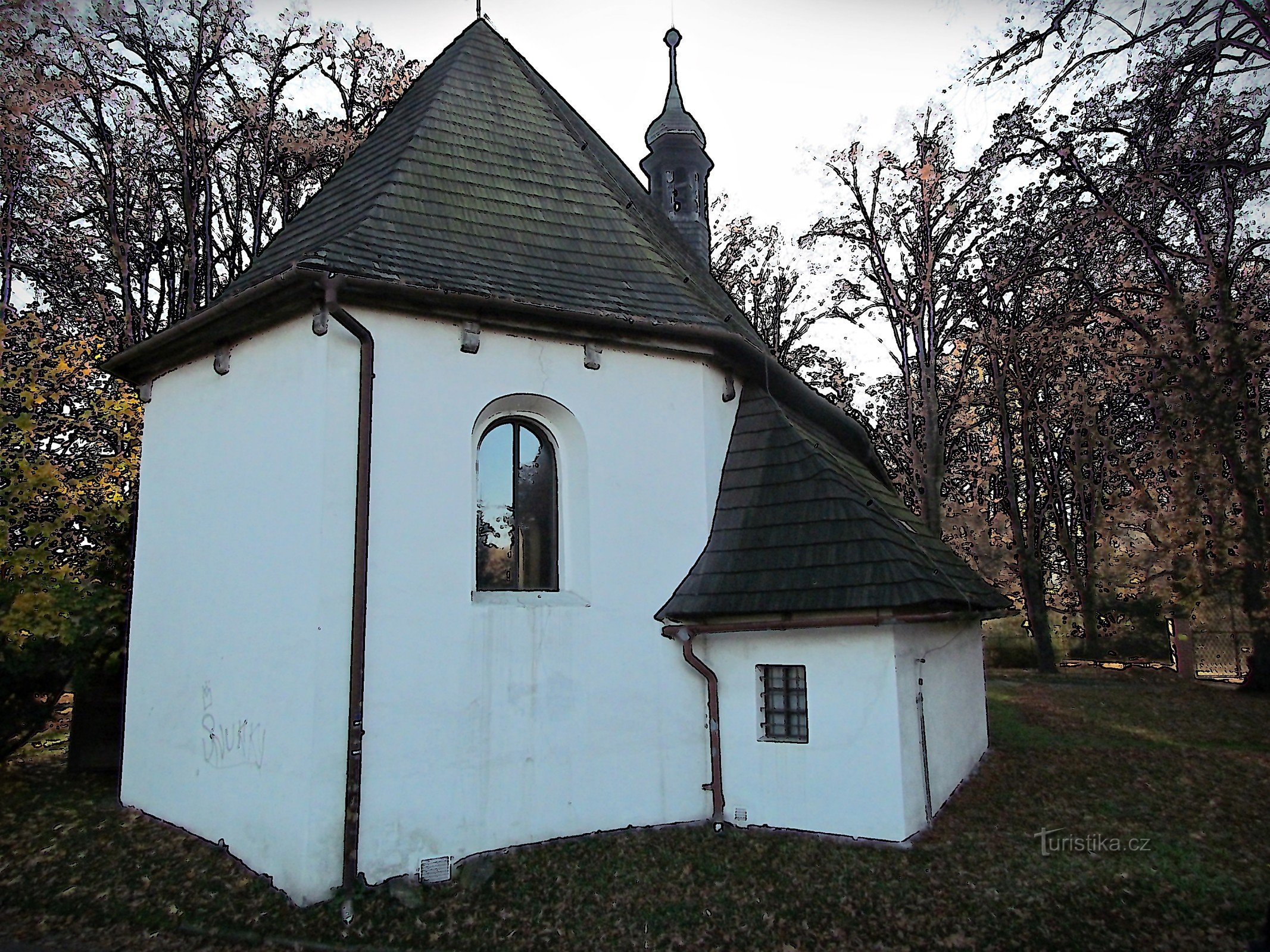 Valašské Meziříčí - Красива церква Св. Якова