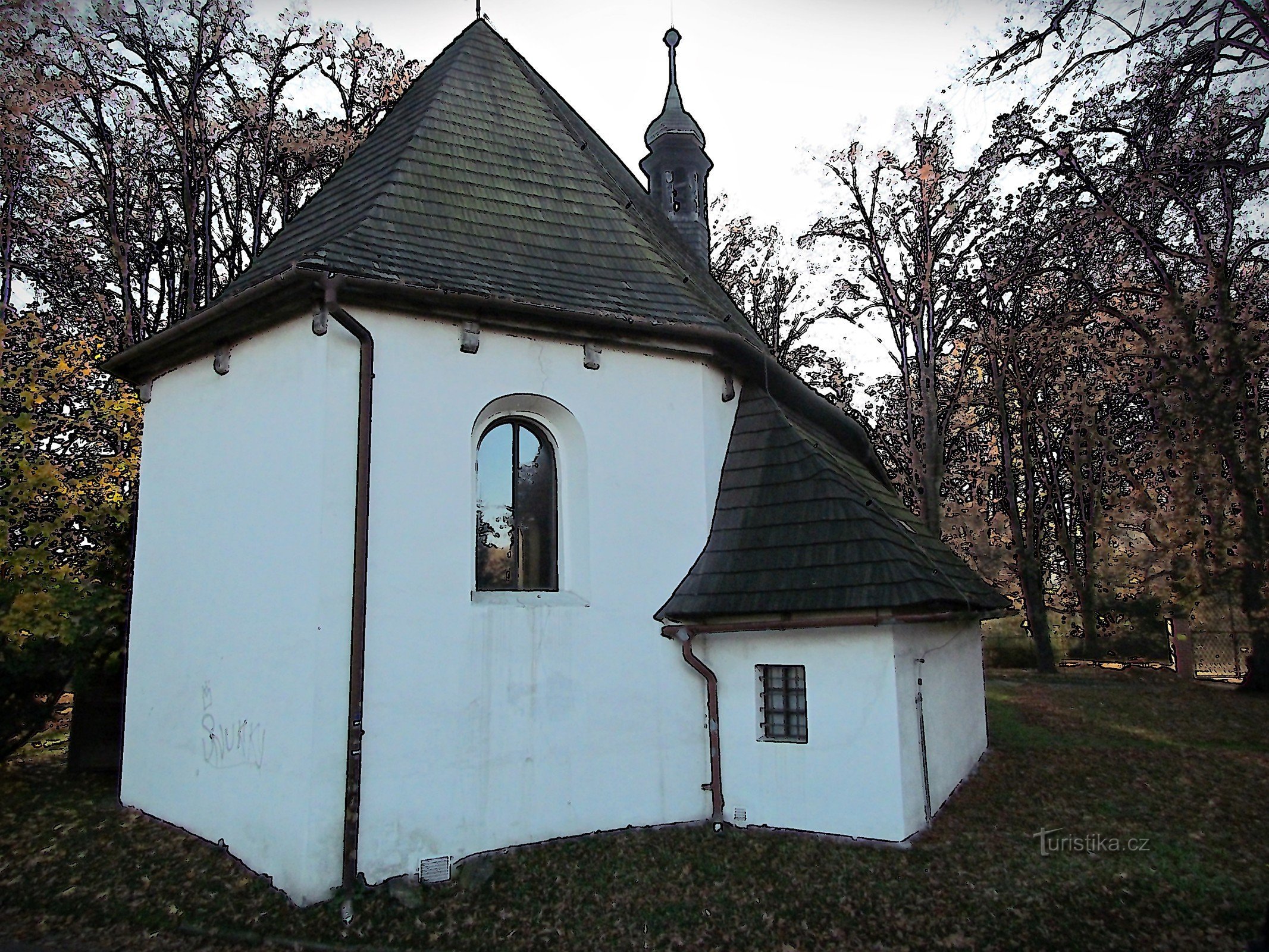 Valašské Meziříčí - La hermosa iglesia de Santiago