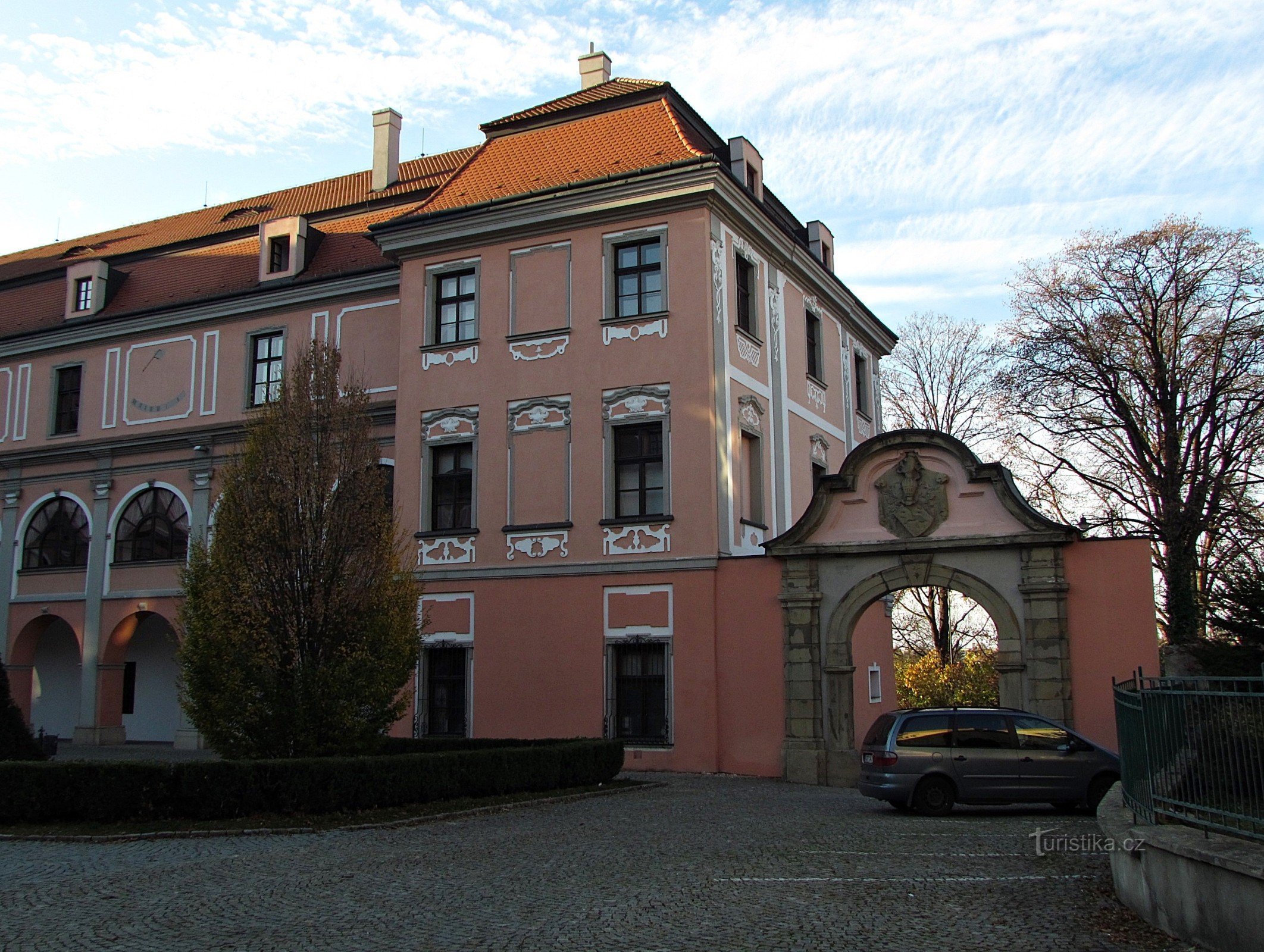 Valašské Meziříčí - Žerotín-kasteel in het stadscentrum