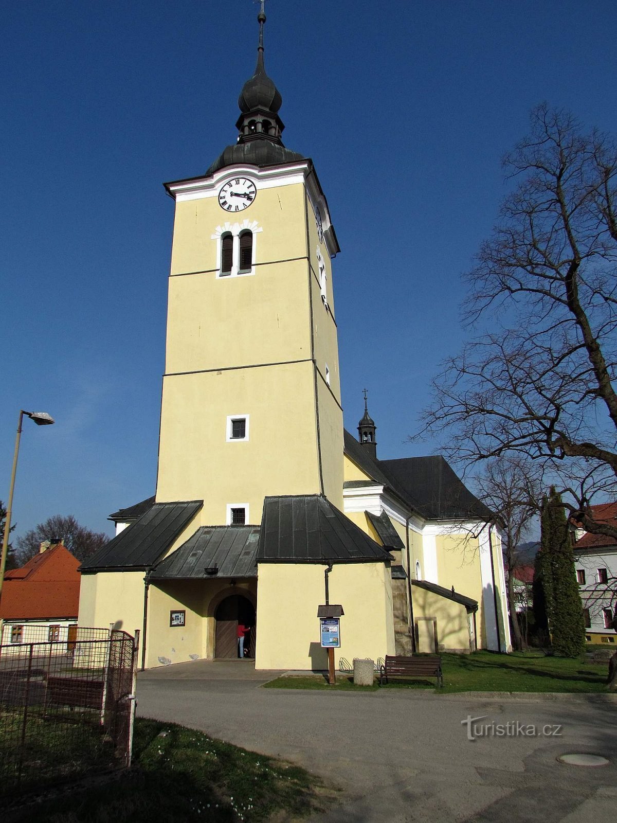 Valašskoklobucký Kirche der Erhöhung des Heiligen Kreuzes