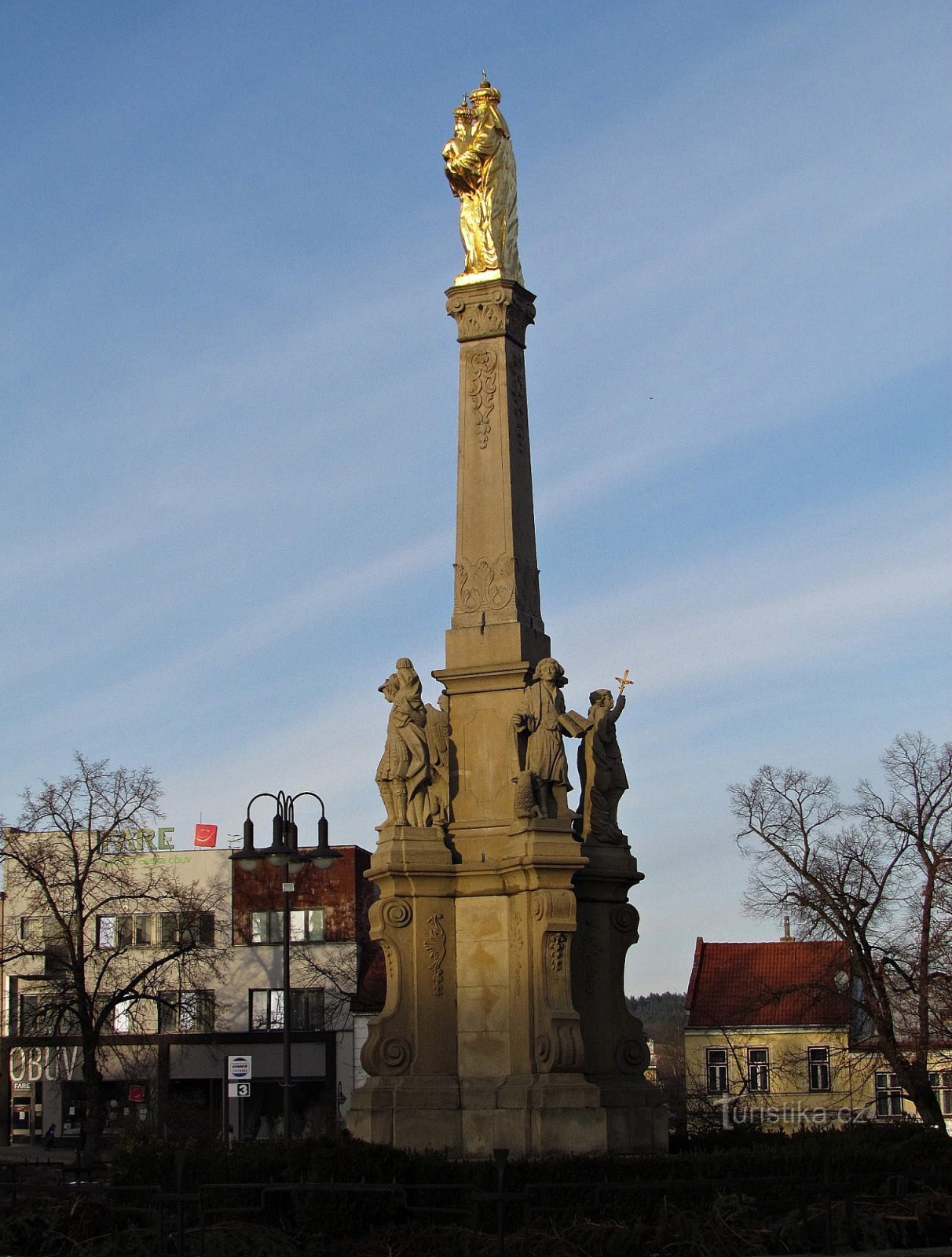 Valašskoklobucký Marian column