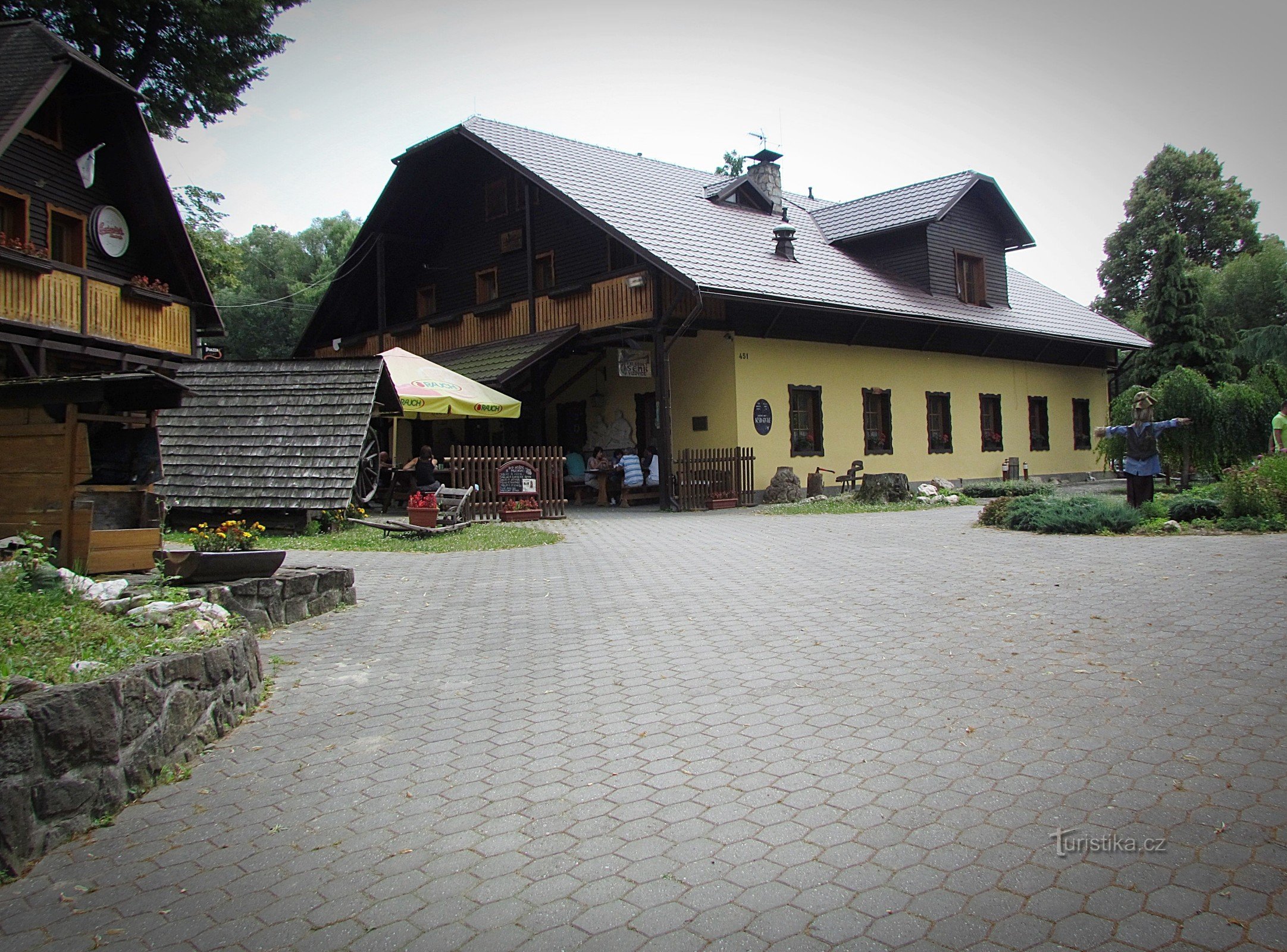 Wallachian pub near Vizovice