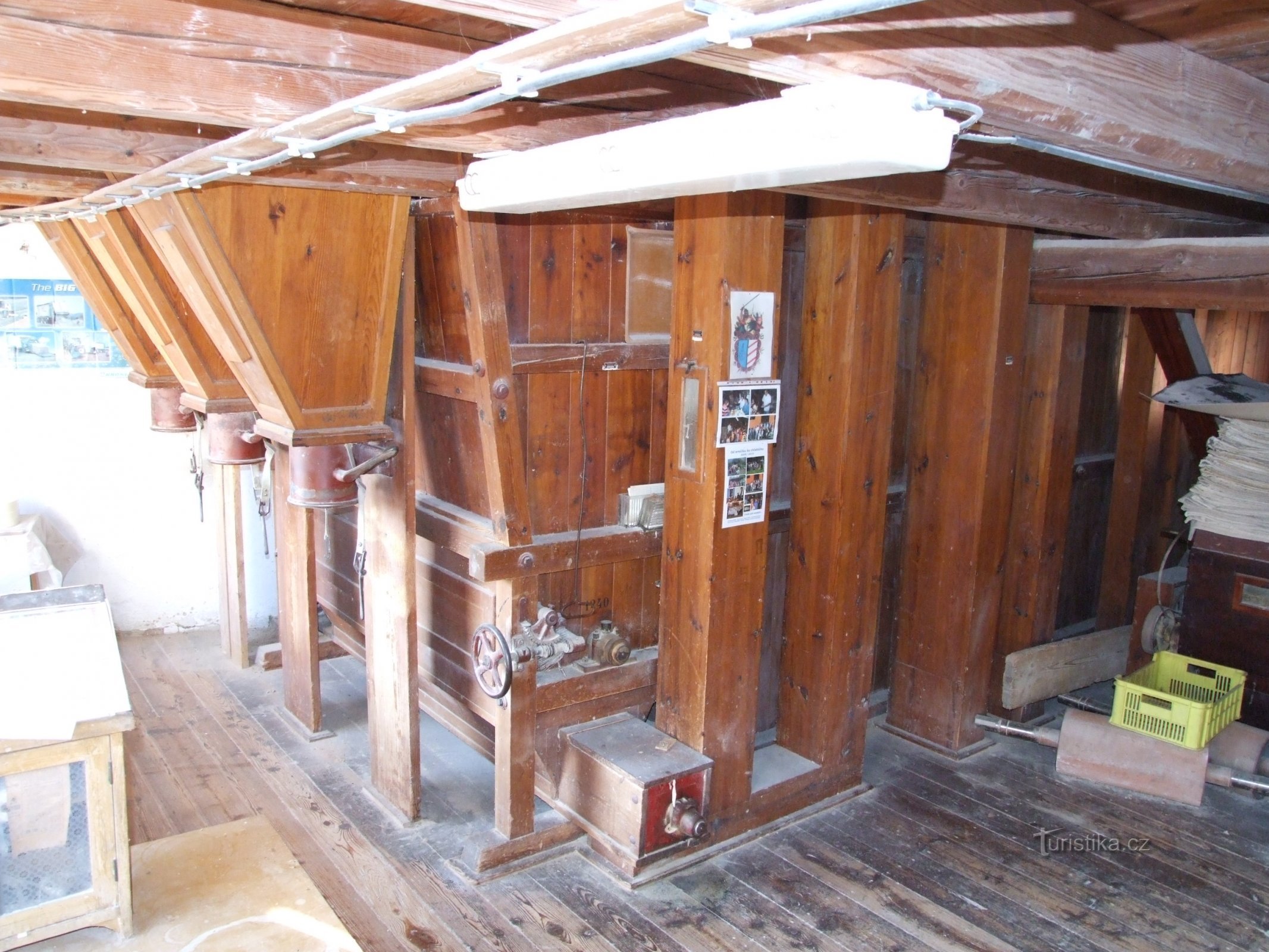 Le moulin à cylindres de la famille Mach - musée de la chapellerie