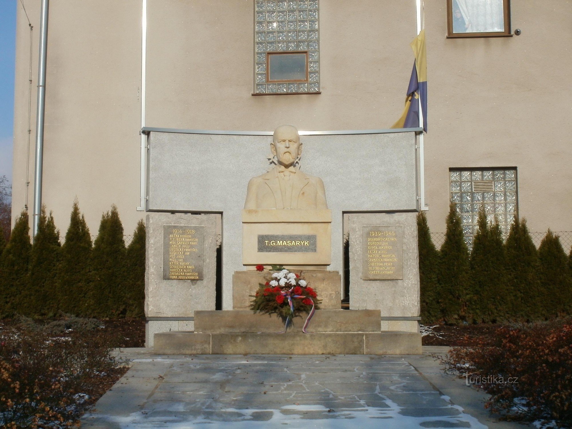 Valdice - monumentul TG Masaryk