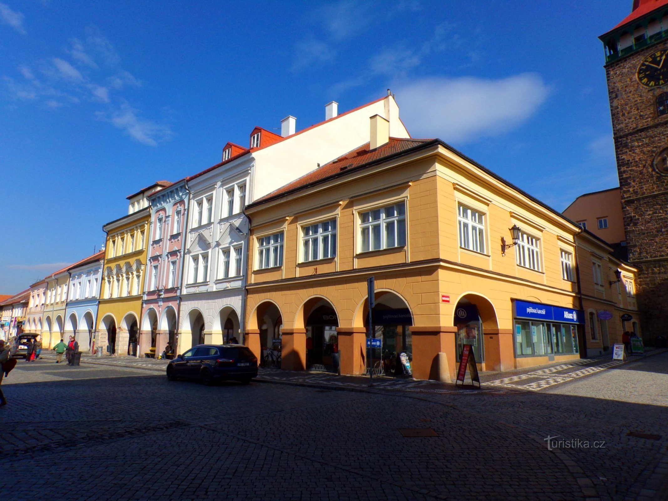 Valdštejnovo náměstí čp. 94 (Jičín, 3.3.2022)