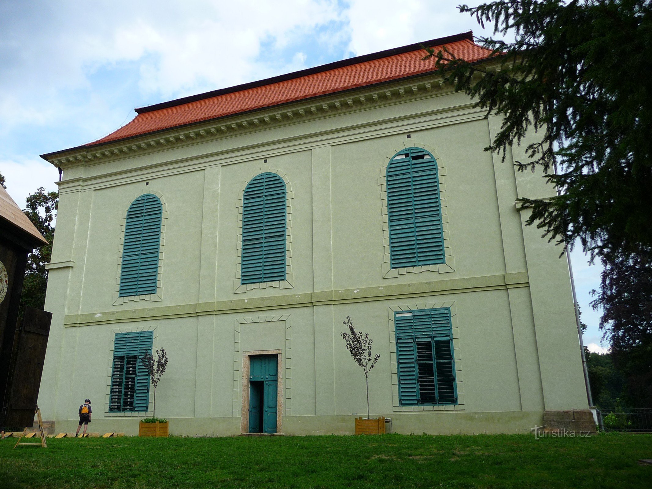 De loggia van Valdštejn leeft ook binnen!