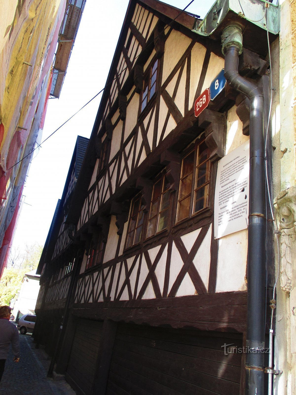 Valdštejnské houses in Liberec