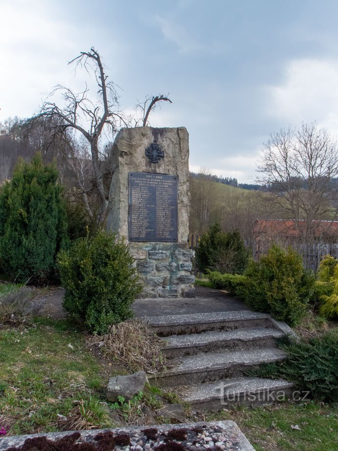 Kriegerdenkmal in Sobotín